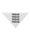 Vegas - Vegas Style Show Lights Dog Bandana 26 by TooLoud-Dog Bandana-TooLoud-White-One-Size-Fits-Most-Davson Sales