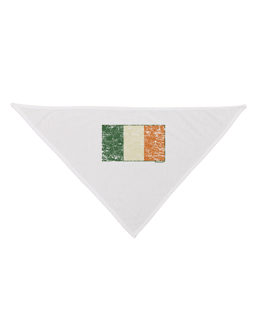 Distressed Irish Flag - Flag of Ireland Dog Bandana 26-Dog Bandana-TooLoud-White-One-Size-Fits-Most-Davson Sales