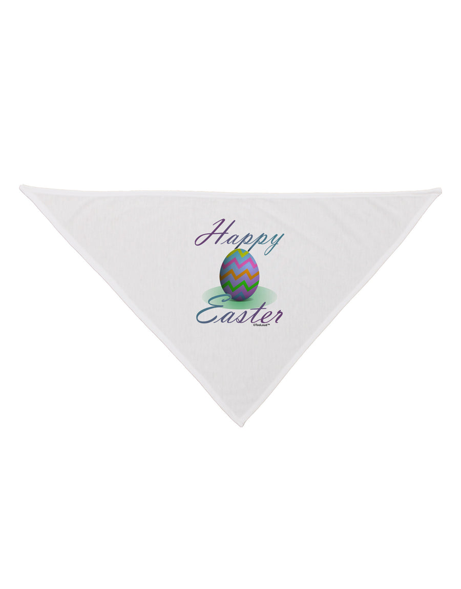 One Happy Easter Egg Dog Bandana 26-Dog Bandana-TooLoud-White-One-Size-Fits-Most-Davson Sales