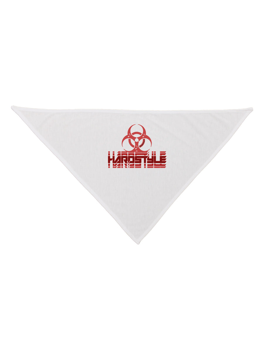 Hardstyle Biohazard Dog Bandana 26-Dog Bandana-TooLoud-White-One-Size-Fits-Most-Davson Sales