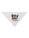 TooLoud REAGAN BUSH 84 Dog Bandana 26 Inch-Dog Bandana-TooLoud-White-One-Size-Fits-Most-Davson Sales