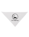 Sir Cumference Dog Bandana 26-Dog Bandana-TooLoud-White-One-Size-Fits-Most-Davson Sales