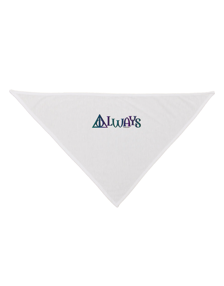 Always Magic Symbol Dog Bandana 26 by TooLoud-Dog Bandana-TooLoud-White-One-Size-Fits-Most-Davson Sales