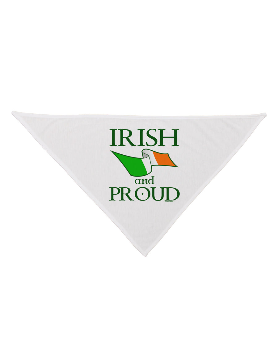 Irish and Proud Dog Bandana 26-Dog Bandana-TooLoud-White-One-Size-Fits-Most-Davson Sales