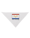 New Orleans Louisiana Flag Text Dog Bandana 26-Dog Bandana-TooLoud-White-One-Size-Fits-Most-Davson Sales