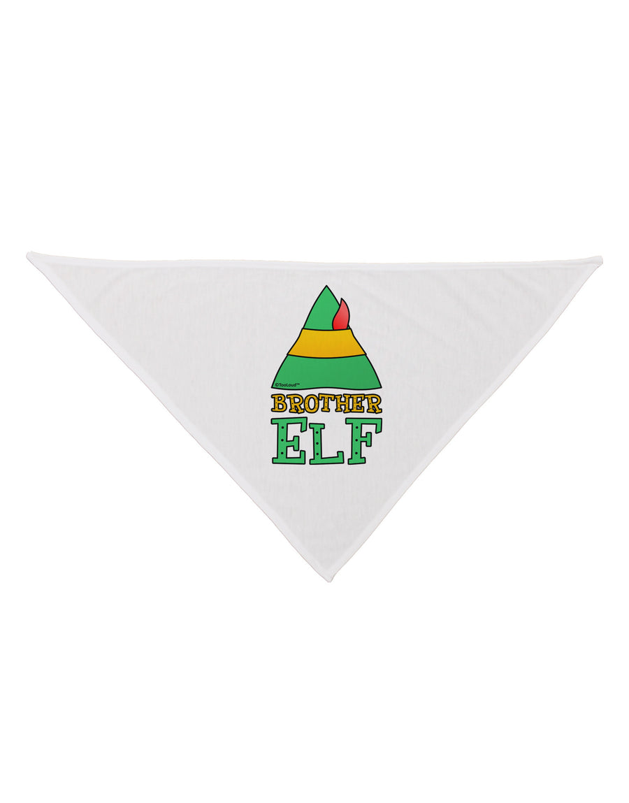 Matching Christmas Design - Elf Family - Brother Elf Dog Bandana 26-Dog Bandana-TooLoud-White-One-Size-Fits-Most-Davson Sales