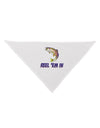 Rainbow Trout Reel Em In Dog Bandana 26-Dog Bandana-TooLoud-White-One-Size-Fits-Most-Davson Sales