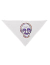 TooLoud No one can hurt me without my permission Ghandi Dog Bandana 26 Inch-Dog Bandana-TooLoud-White-One-Size-Fits-Most-Davson Sales