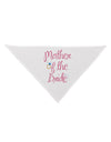 Mother of the Bride - Diamond - Color Dog Bandana 26-Dog Bandana-TooLoud-White-One-Size-Fits-Most-Davson Sales