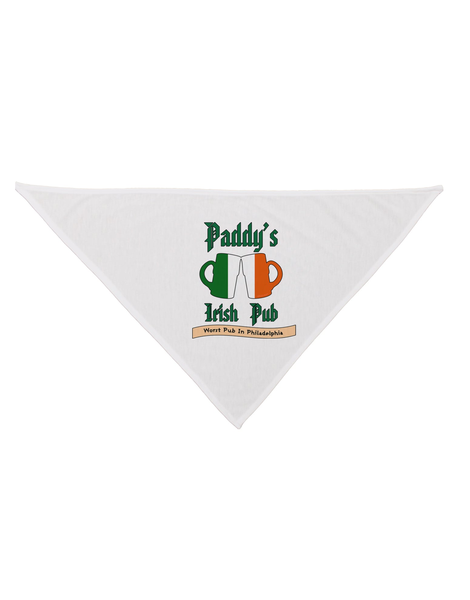 Paddy's Irish Pub Dog Bandana 26 by TooLoud-Clothing-TooLoud-White-One-Size-Fits-Most-Davson Sales