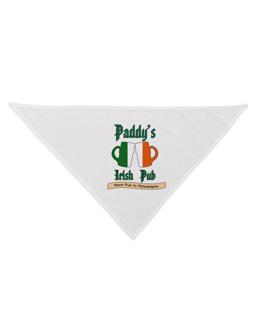 Paddy's Irish Pub Dog Bandana 26 by TooLoud-Clothing-TooLoud-White-One-Size-Fits-Most-Davson Sales