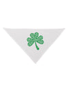 St. Patrick's Day Shamrock Design - Shamrocks Dog Bandana 26 by TooLoud-Dog Bandana-TooLoud-White-One-Size-Fits-Most-Davson Sales