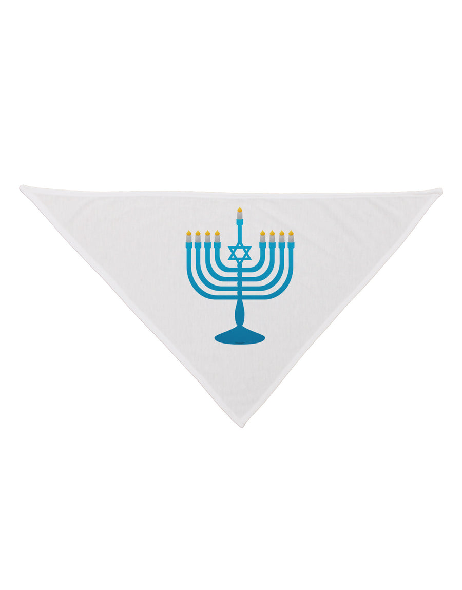 Hanukkah Menorah Dog Bandana 26-Dog Bandana-TooLoud-White-One-Size-Fits-Most-Davson Sales