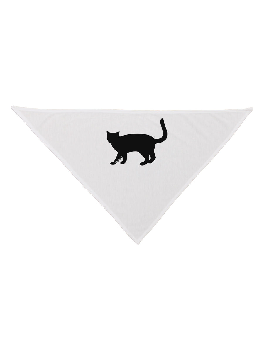 Cat Silhouette Design Dog Bandana 26 by TooLoud-Dog Bandana-TooLoud-White-One-Size-Fits-Most-Davson Sales