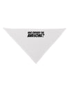Who Ordered The Awesome Dog Bandana 26 by TooLoud-Dog Bandana-TooLoud-White-One-Size-Fits-Most-Davson Sales