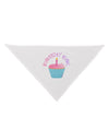 Birthday Girl - Candle Cupcake Dog Bandana 26 by TooLoud-Dog Bandana-TooLoud-White-One-Size-Fits-Most-Davson Sales