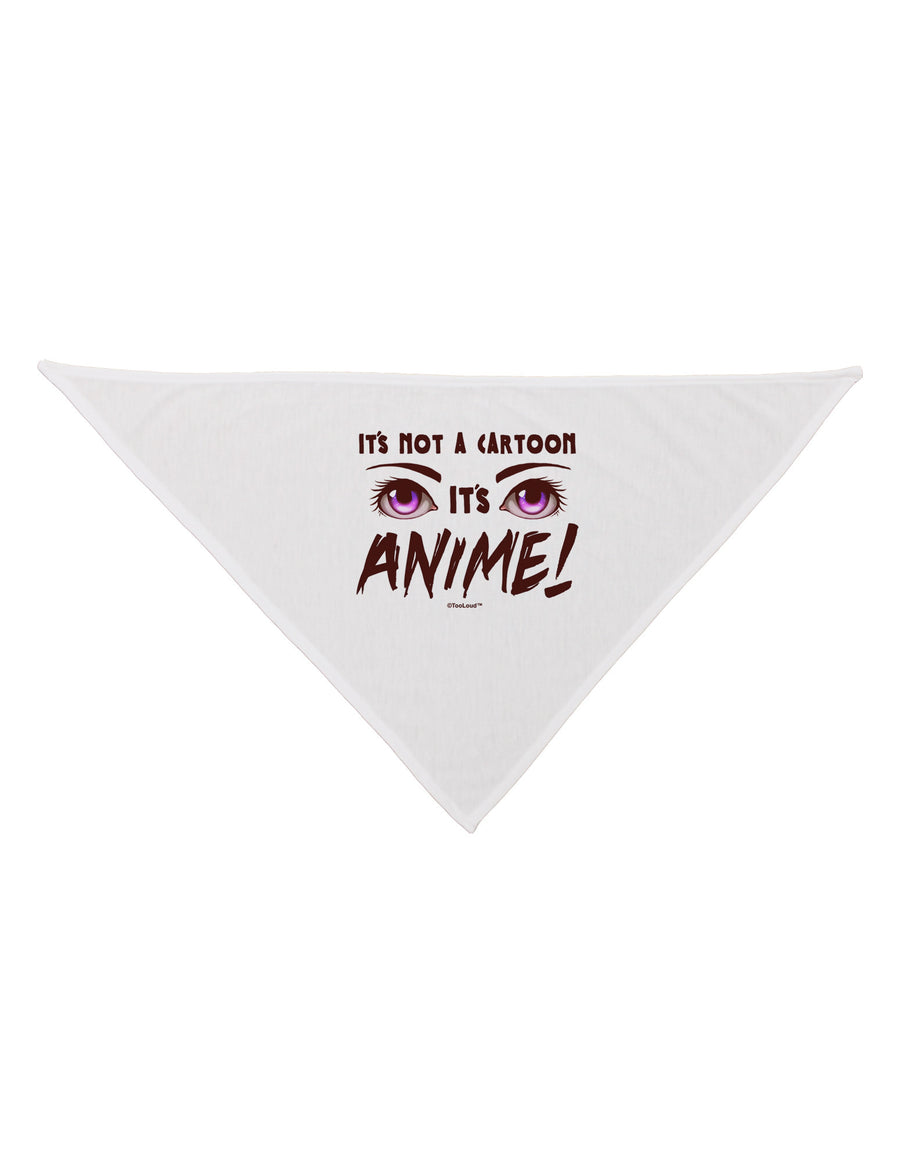 Not A Cartoon Eyes Magenta Dog Bandana 26-Dog Bandana-TooLoud-White-One-Size-Fits-Most-Davson Sales