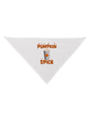 Pumpkin Spice Latte Hearts Dog Bandana 26-Dog Bandana-TooLoud-White-One-Size-Fits-Most-Davson Sales