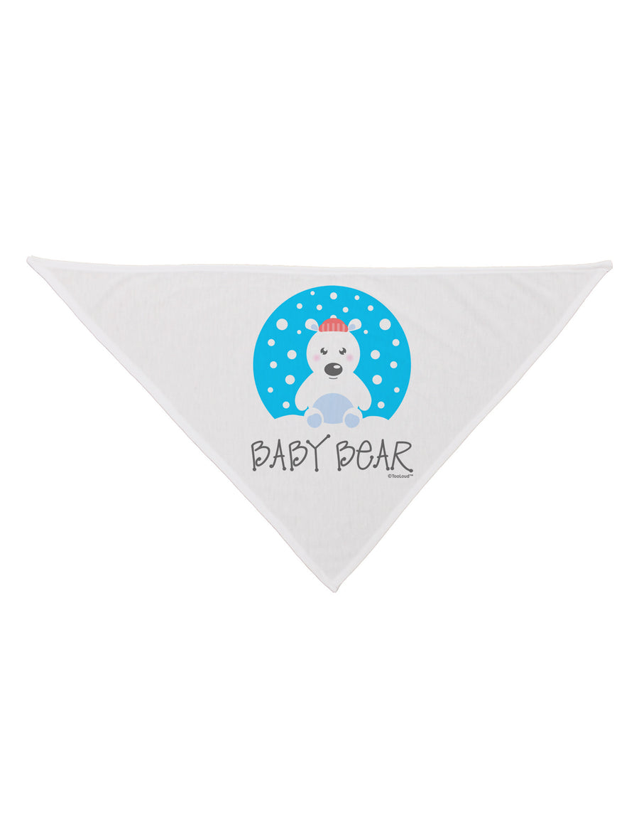 Matching Polar Bear Family - Baby Bear Dog Bandana 26 by TooLoud-Dog Bandana-TooLoud-White-One-Size-Fits-Most-Davson Sales