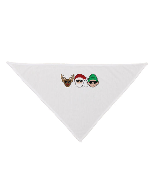 The X-mas Squad Dog Bandana 26-Dog Bandana-TooLoud-White-One-Size-Fits-Most-Davson Sales