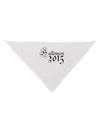 Halloween Current Year Script Text Dog Bandana 26-Dog Bandana-TooLoud-White-One-Size-Fits-Most-Davson Sales