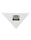 Proud Army Dad Dog Bandana 26-Dog Bandana-TooLoud-White-One-Size-Fits-Most-Davson Sales