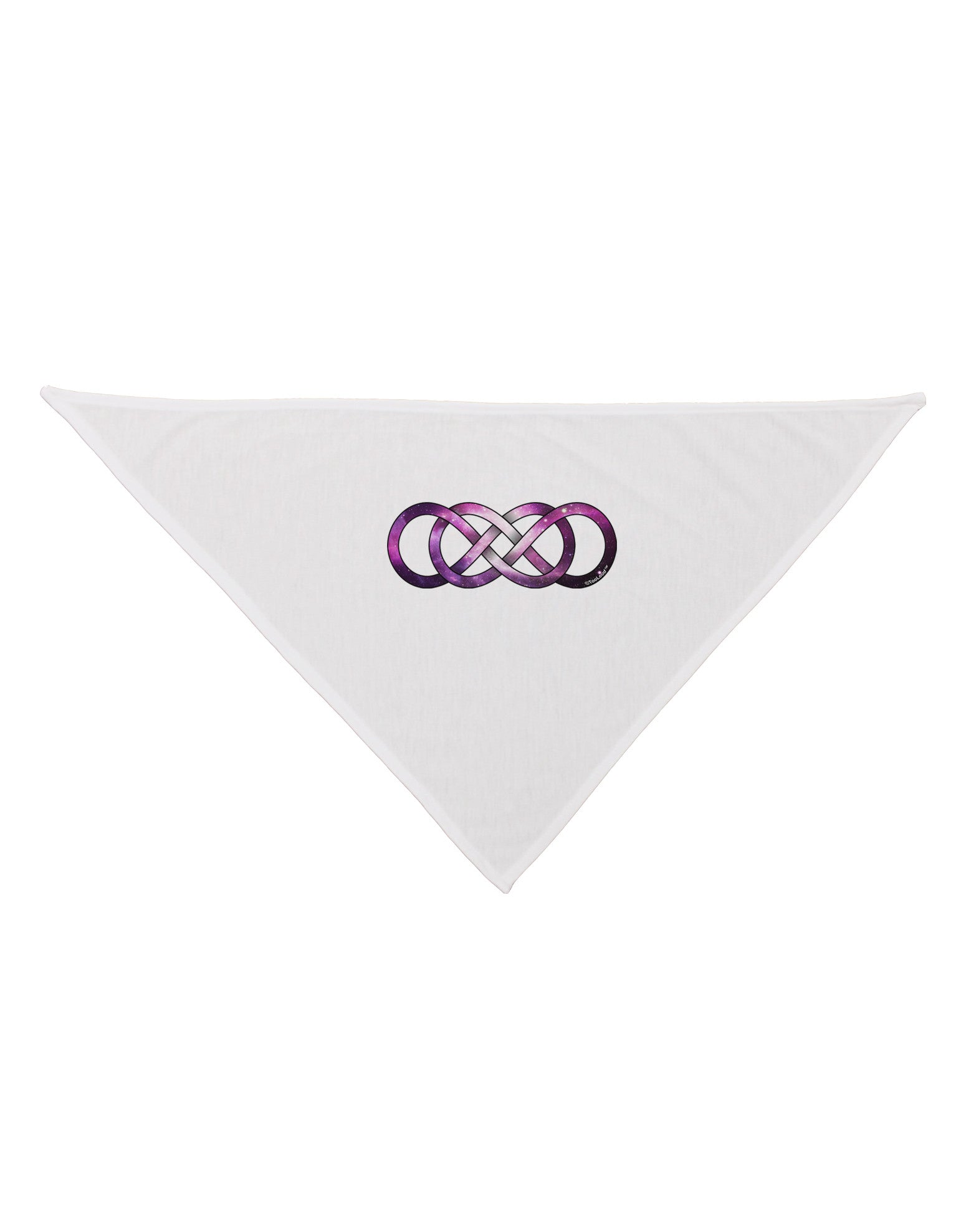 Double Ininifty Galaxy Dog Bandana 26-Dog Bandana-TooLoud-White-One-Size-Fits-Most-Davson Sales