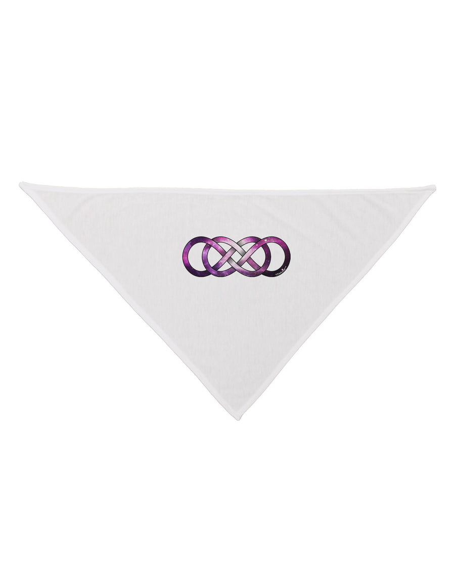 Double Ininifty Galaxy Dog Bandana 26-Dog Bandana-TooLoud-White-One-Size-Fits-Most-Davson Sales