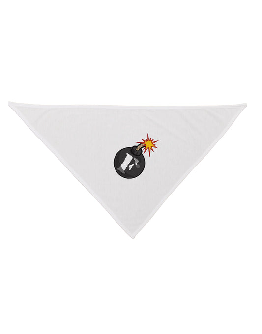 F-Bomb Funny Dog Bandana 26 by TooLoud-TooLoud-White-One-Size-Fits-Most-Davson Sales