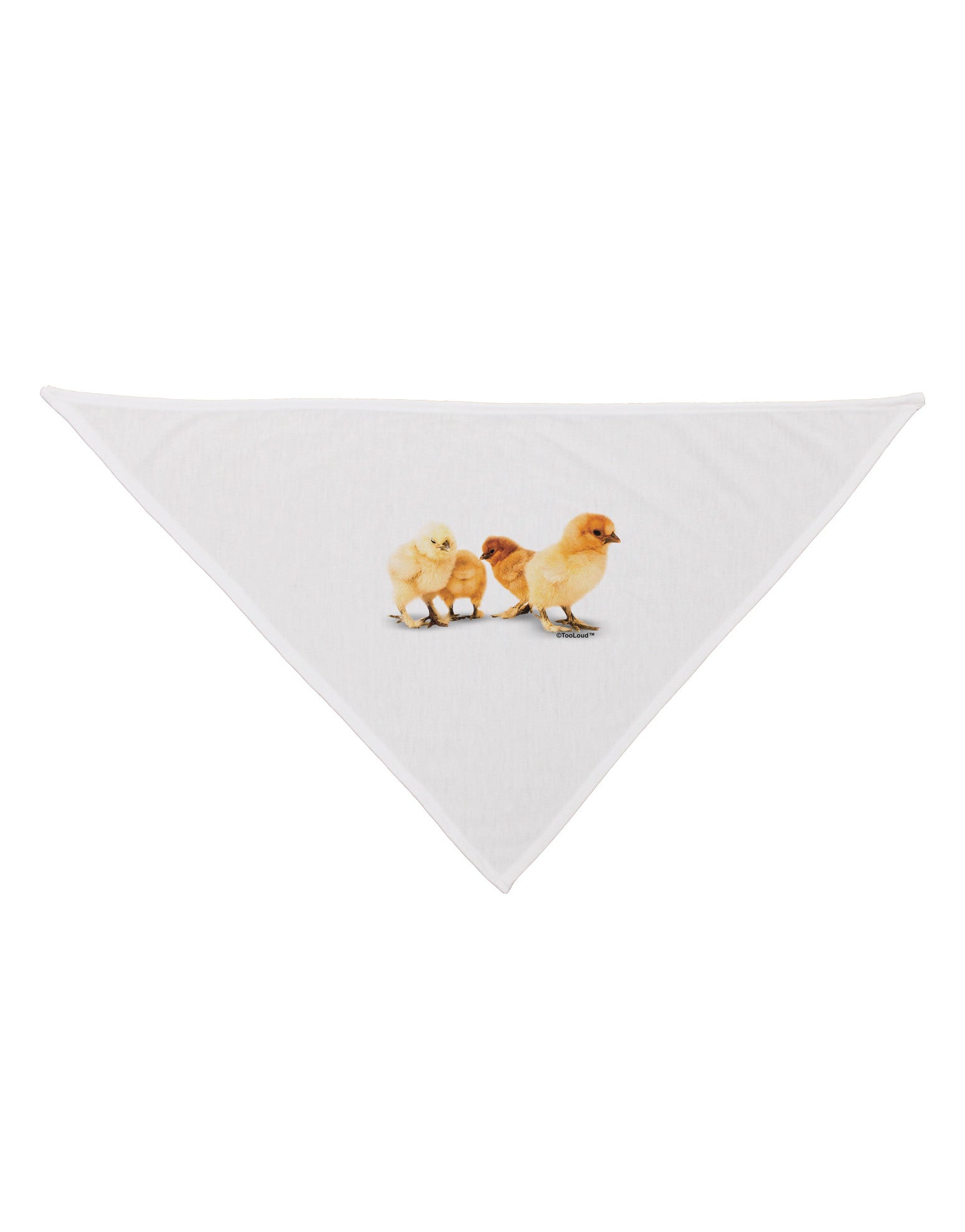 Cute Chicks Dog Bandana 26-Dog Bandana-TooLoud-White-One-Size-Fits-Most-Davson Sales