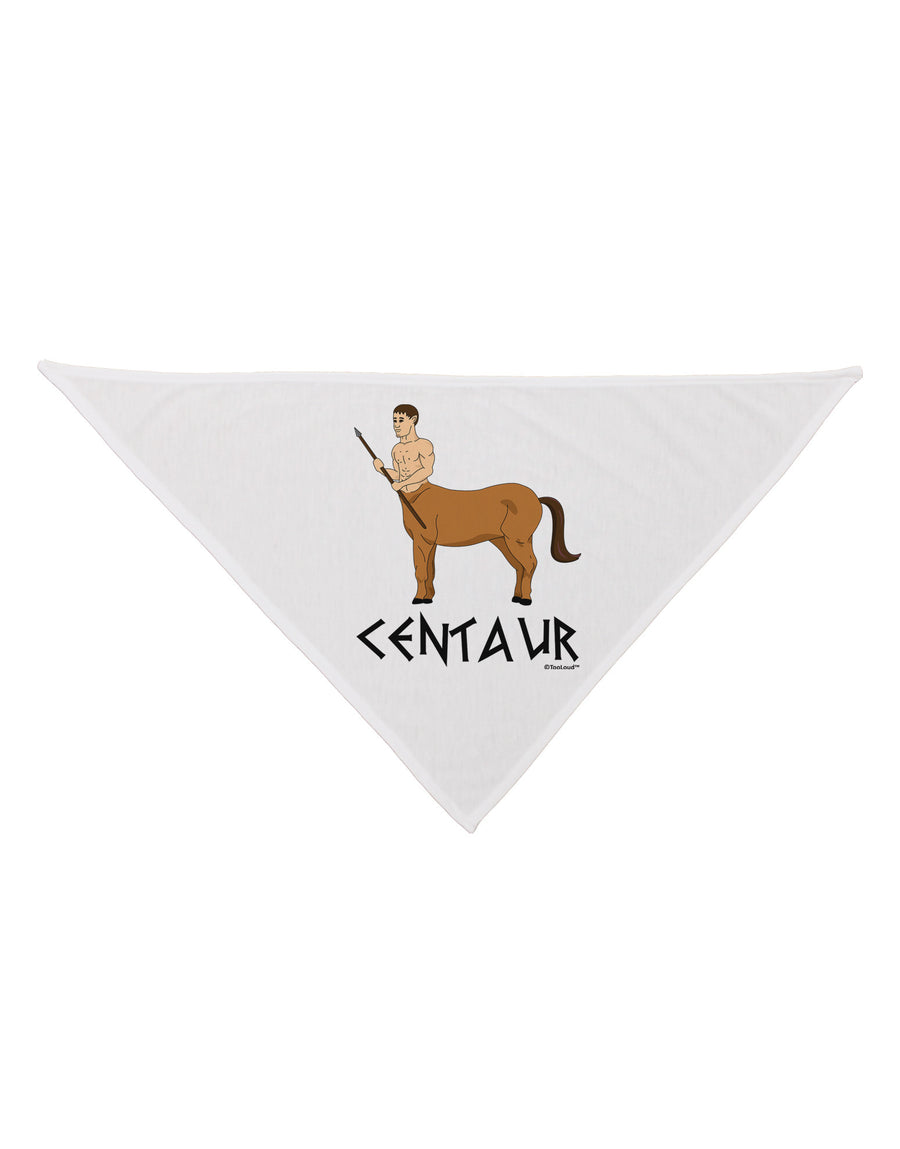 Greek Mythology Centaur Design - Color - Text Dog Bandana 26 by TooLoud-Dog Bandana-TooLoud-White-One-Size-Fits-Most-Davson Sales