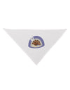 Escaping Turkey - Funny Thanksgiving Dog Bandana 26-Dog Bandana-TooLoud-White-One-Size-Fits-Most-Davson Sales