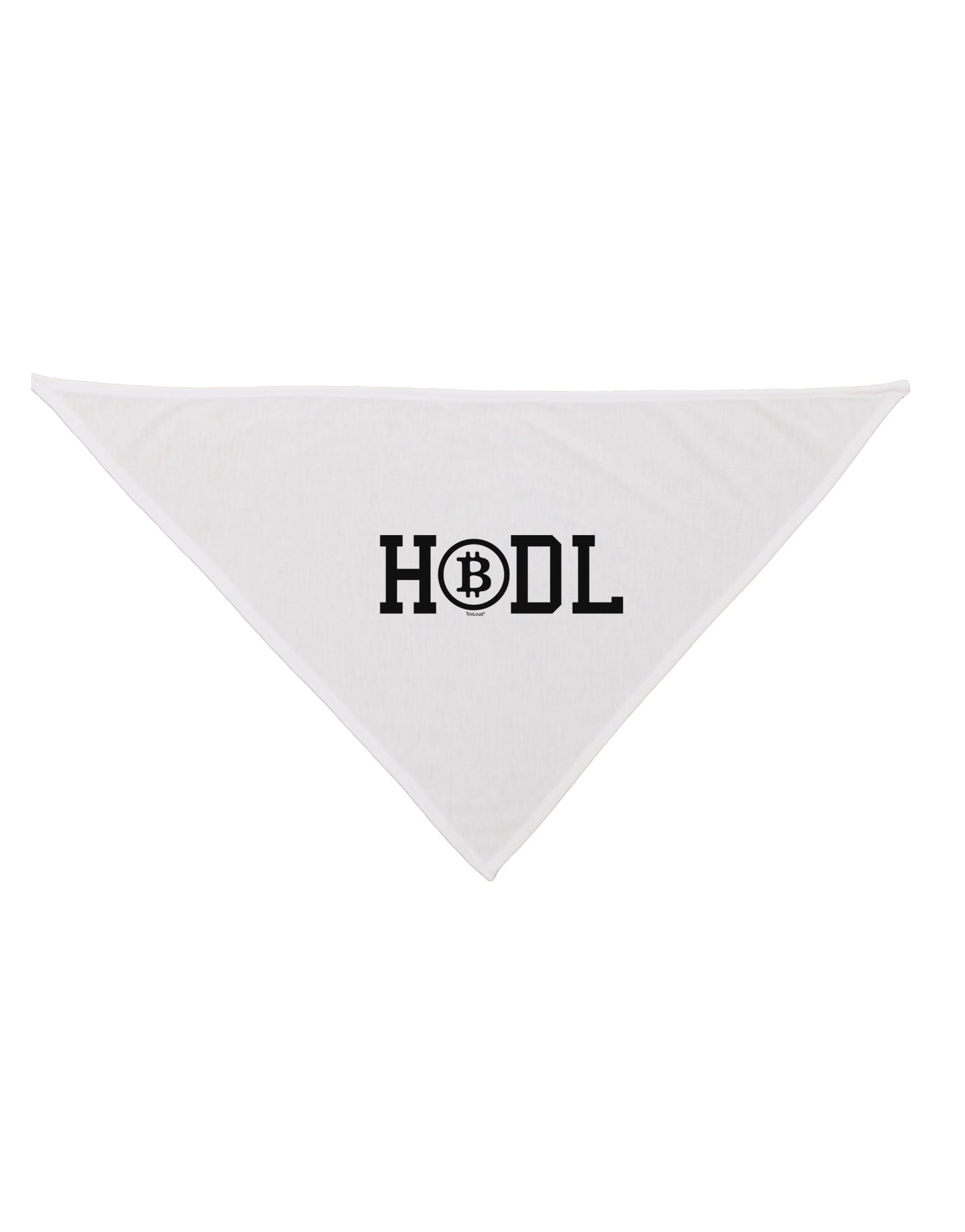 HODL Bitcoin Dog Bandana 26 Inch-Dog Bandana-TooLoud-White-One-Size-Fits-Most-Davson Sales