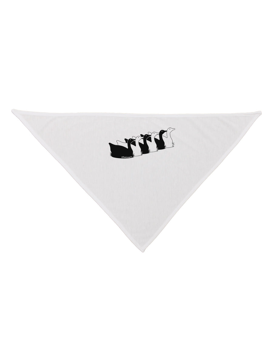 Six Geese A laying Dog Bandana 26-Dog Bandana-TooLoud-White-One-Size-Fits-Most-Davson Sales