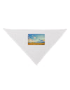 Garden of the Gods Watercolor Dog Bandana 26-Dog Bandana-TooLoud-White-One-Size-Fits-Most-Davson Sales