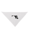 Maryland - United States Shape Dog Bandana 26 by TooLoud-Dog Bandana-TooLoud-White-One-Size-Fits-Most-Davson Sales