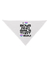 I Heart Boys and Girls That Heart EDM Dog Bandana 26-Dog Bandana-TooLoud-White-One-Size-Fits-Most-Davson Sales