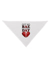 No Bae For Valentine's Day Dog Bandana 26-Dog Bandana-TooLoud-White-One-Size-Fits-Most-Davson Sales