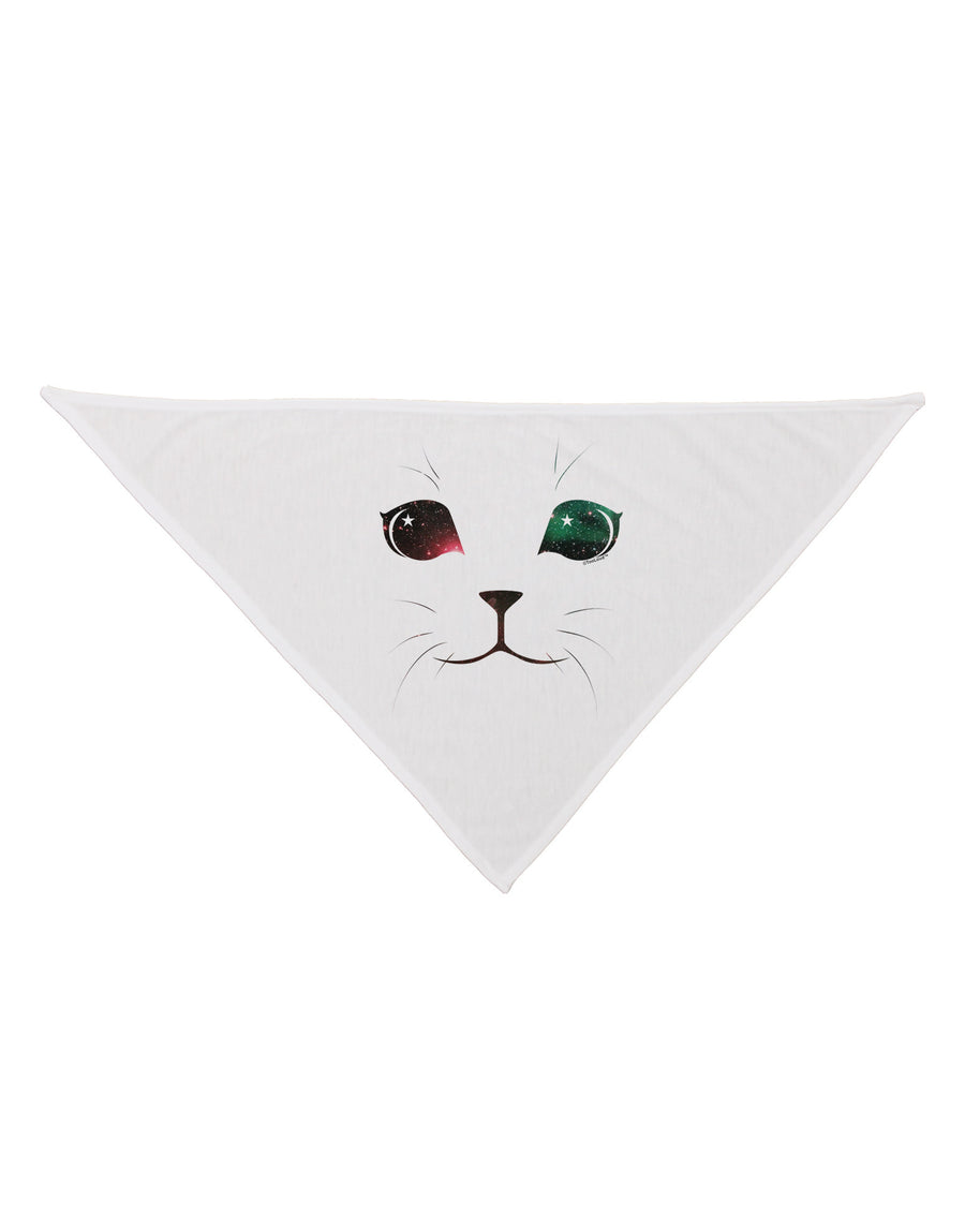 Adorable Space Cat Dog Bandana 26&#x22; by-Dog Bandana-TooLoud-White-One-Size-Fits-Most-Davson Sales