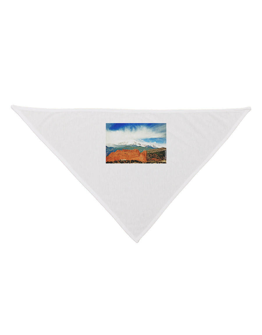 CO Beautiful View Dog Bandana 26-Dog Bandana-TooLoud-White-One-Size-Fits-Most-Davson Sales