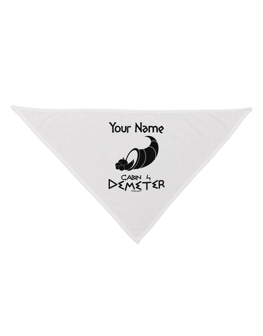 Personalized Cabin 4 Demeter Dog Bandana 26-Dog Bandana-TooLoud-White-One-Size-Fits-Most-Davson Sales