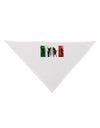 Mexican Flag - Dancing Silhouettes Dog Bandana 26 by TooLoud-Dog Bandana-TooLoud-White-One-Size-Fits-Most-Davson Sales