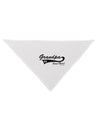 TooLoud Custom Grandpa Since YOUR YEAR Dog Bandana 26 Inch-Dog Bandana-TooLoud-White-One-Size-Fits-Most-Davson Sales