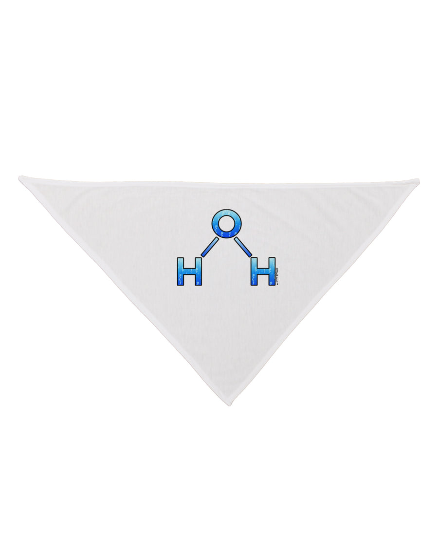 Water Molecule Dog Bandana 26 by TooLoud-Dog Bandana-TooLoud-White-One-Size-Fits-Most-Davson Sales