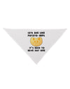 Cats Are Like Potato Chips Dog Bandana 26-Dog Bandana-TooLoud-White-One-Size-Fits-Most-Davson Sales