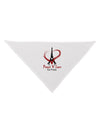 Peace & Love For Paris Dog Bandana 26-Dog Bandana-TooLoud-White-One-Size-Fits-Most-Davson Sales