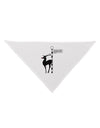 Rudolf the Ratchet Reindeer Dog Bandana 26-Dog Bandana-TooLoud-White-One-Size-Fits-Most-Davson Sales