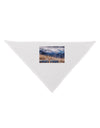 Pikes Peak CO Mountains Text Dog Bandana 26 by TooLoud-Dog Bandana-TooLoud-White-One-Size-Fits-Most-Davson Sales