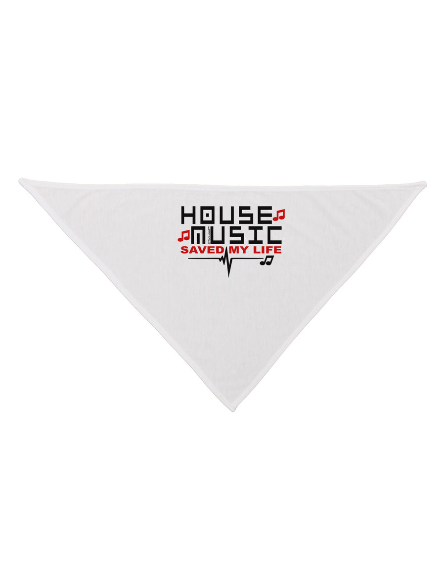 House Saved My Life Dog Bandana 26-Dog Bandana-TooLoud-White-One-Size-Fits-Most-Davson Sales