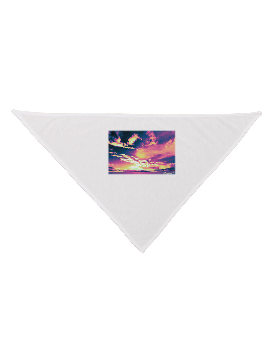 Blue Mesa Reservoir Surreal Dog Bandana 26-Dog Bandana-TooLoud-White-One-Size-Fits-Most-Davson Sales